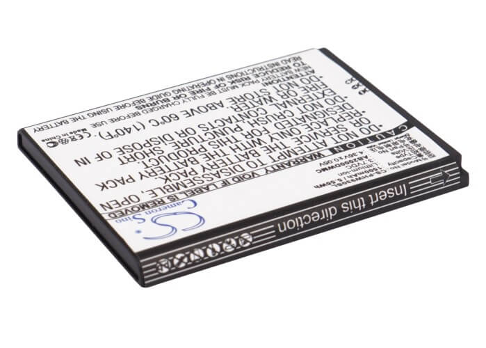 3.7V, 1500mAh, Li-ion Battery fits Philips, T939, W8578, 5.55Wh