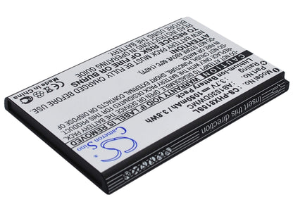 3.7V, 1050mAh, Li-ion Battery fits Philips, V816, X603, 3.885Wh