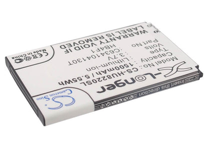 3.7V, 1500mAh, Li-ion Battery fits At&t, Impulse 4g, 5.55Wh