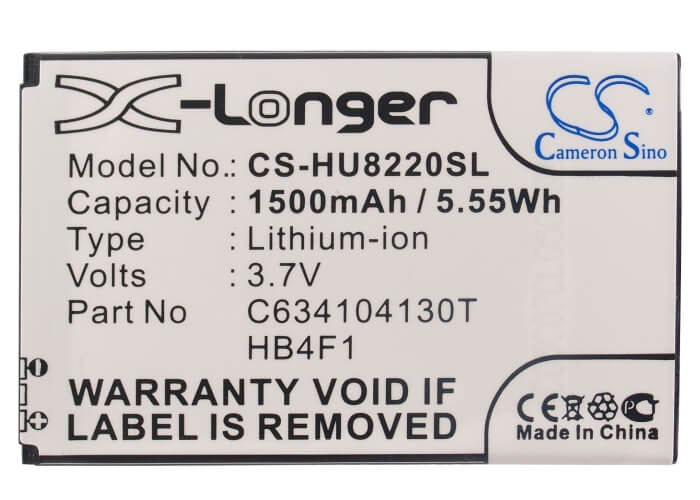 3.7V, 1500mAh, Li-ion Battery fits Mtc, Neo, 5.55Wh