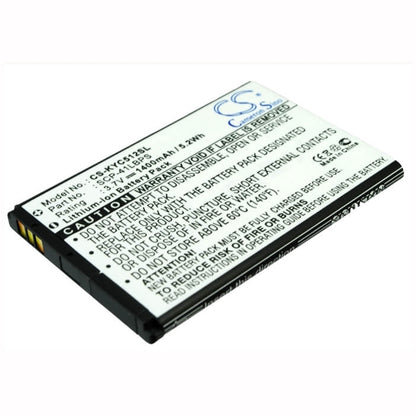 3.7V, 1400mAh, Li-ion Battery fits Boostmobile, C5120, Milano, 5.18Wh
