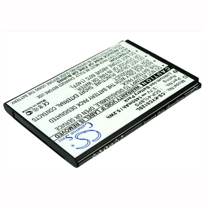 3.7V, 1400mAh, Li-ion Battery fits Boostmobile, C5120, Milano, 5.18Wh