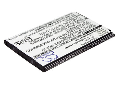3.7V, 1200mAh, Li-ion Battery fits Lg, As730, Cayenne, 4.44Wh
