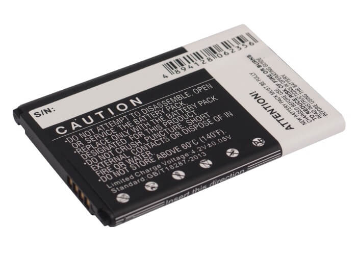 3.7V, 1650mAh, Li-ion Battery fits Lg, As730, Cayenne, 6.105Wh