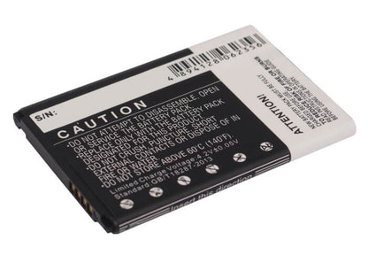 3.7V, 1650mAh, Li-ion Battery fits Lg, As730, Cayenne, 6.105Wh
