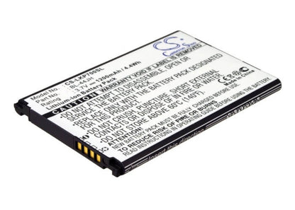 3.7V, 1200mAh, Li-ion Battery fits Cricket, Lw770, Optimus Regard, 4.44Wh