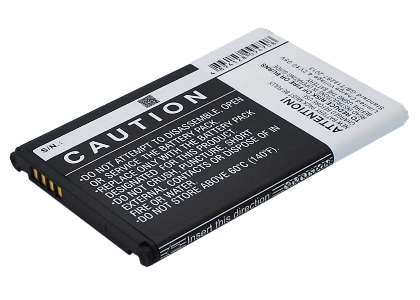 3.7V, 1700mAh, Li-ion Battery fits Lg, K2, Ku5400, 6.29Wh