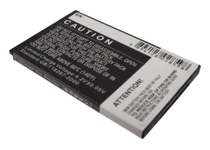 3.7V, 1100mAh, Li-ion Battery fits O2, Xda Diamond 2, 4.07Wh