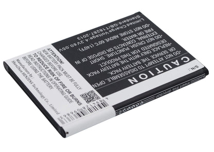 3.7V, 1450mAh, Li-ion Battery fits Kazam, Trooper X3.5, 5.365Wh