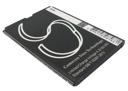 3.7V, 1100mAh, Li-ion Battery fits Wiko, Ozzy, Ozzy Double Sim, 4.07Wh