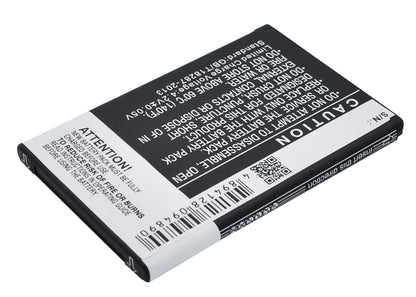 3.7V, 1500mAh, Li-ion Battery fits Kyocera, C5155, C5170, 5.55Wh
