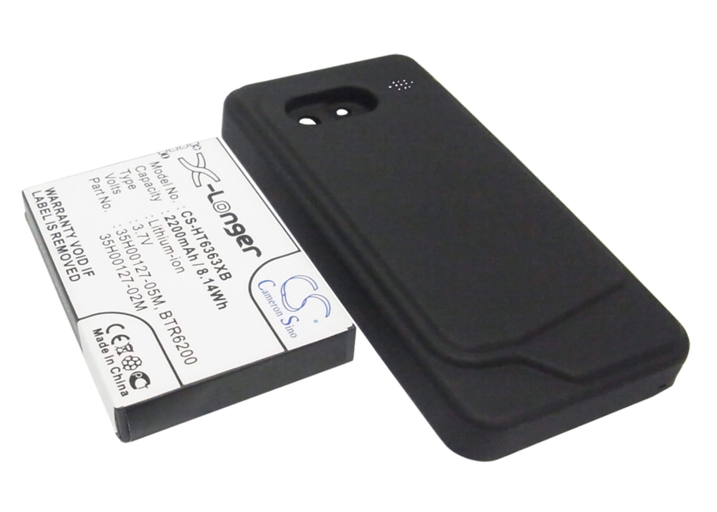 3.7V, 2200mAh, Li-ion Battery fits Google, G8, 8.14Wh
