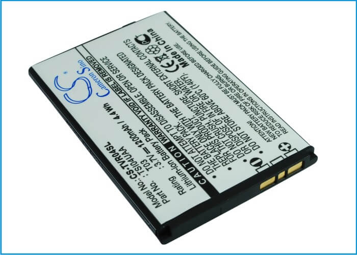 3.7V, 1200mAh, Li-ion Battery fits Toshiba, Regza Is04, T-01c, 4.44Wh