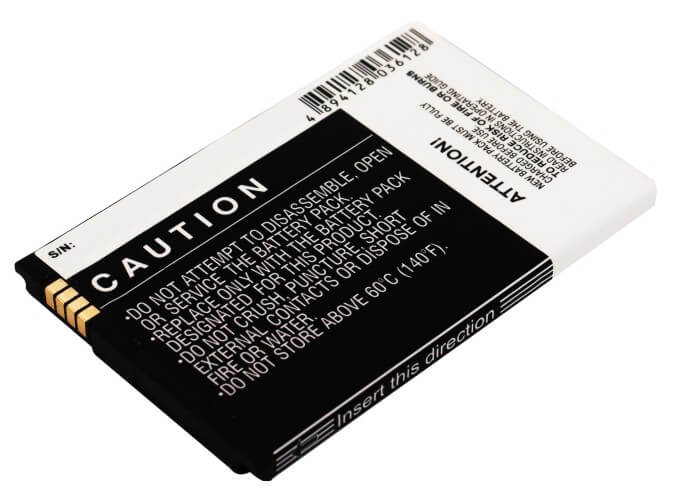 3.7V, 1200mAh, Li-ion Battery fits Motorola, Daytona, Droid X, 4.44Wh