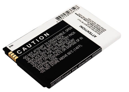 3.7V, 1200mAh, Li-ion Battery fits Motorola, Daytona, Droid X, 4.44Wh