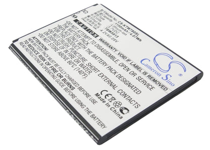 3.7V, 1100mAh, Li-ion Battery fits K-touch, C666t, E619, 4.07Wh