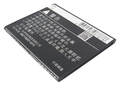 3.7V, 1100mAh, Li-ion Battery fits K-touch, C666t, E619, 4.07Wh