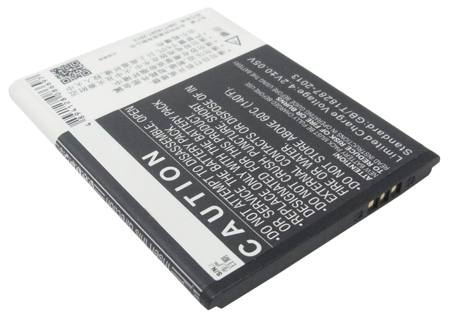 3.7V, 1450mAh, Li-ion Battery fits Hisense, E820, E912, 5.365Wh