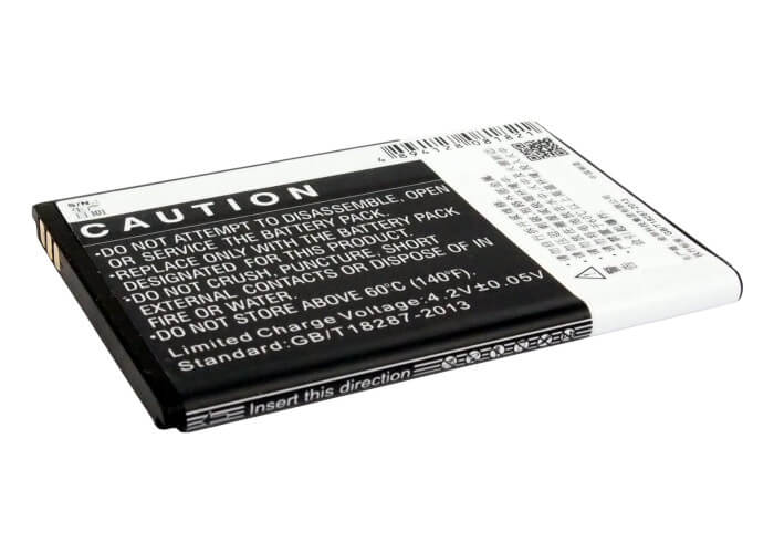 3.7V, 1400mAh, Li-ion Battery fits Gsmart, R2, Roma R2, 5.18Wh