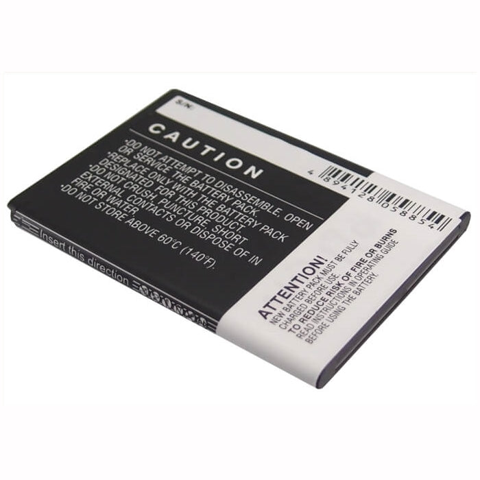 3.7V, 1750mAh, Li-ion Battery fits Samsung, Galaxy Nexus, Gt-i9250, 6.475Wh
