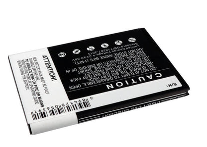 3.7V, 1750mAh, Li-ion Battery fits Sprint, Galaxy Nexus 4g Lte, Galaxy Nexus Lte, 6.475Wh