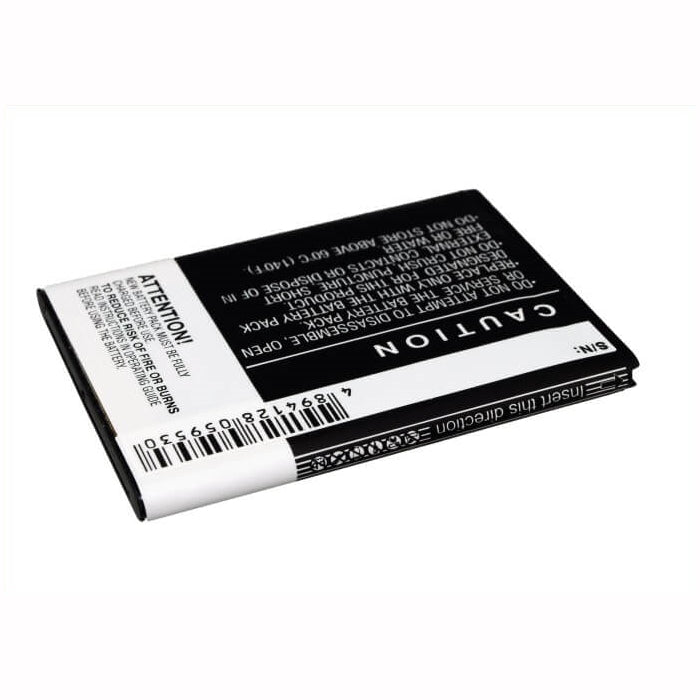 3.7V, 1750mAh, Li-ion Battery fits At&t, Galaxy Exhilarate, Galaxy Exhilarate 4g, 6.475Wh