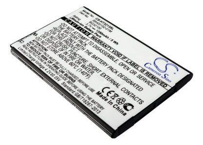 3.7V, 1350mAh, Li-ion Battery fits Htc, Acquire, Evo 4g, 4.995Wh