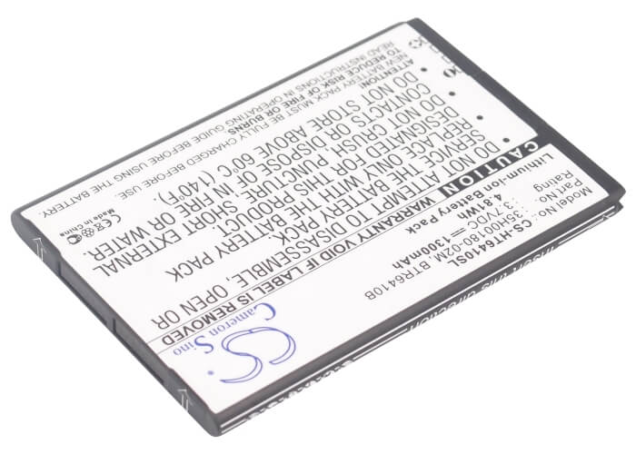 3.7V, 1300mAh, Li-ion Battery fits Verizon, Adr6410, Adr6410l, 4.81Wh