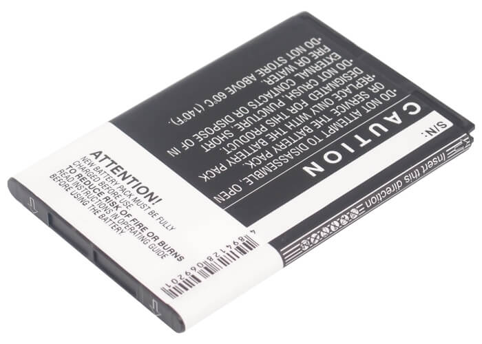 3.7V, 1600mAh, Li-ion Battery fits Htc, Adr6410, Adr6410l, 5.92Wh