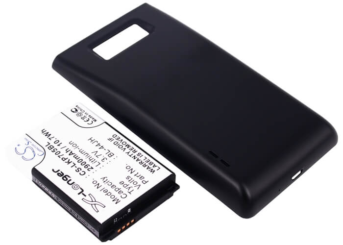 3.7V, 2900mAh, Li-ion Battery fits Lg, Optimus P705, Optimus P705g, 10.73Wh