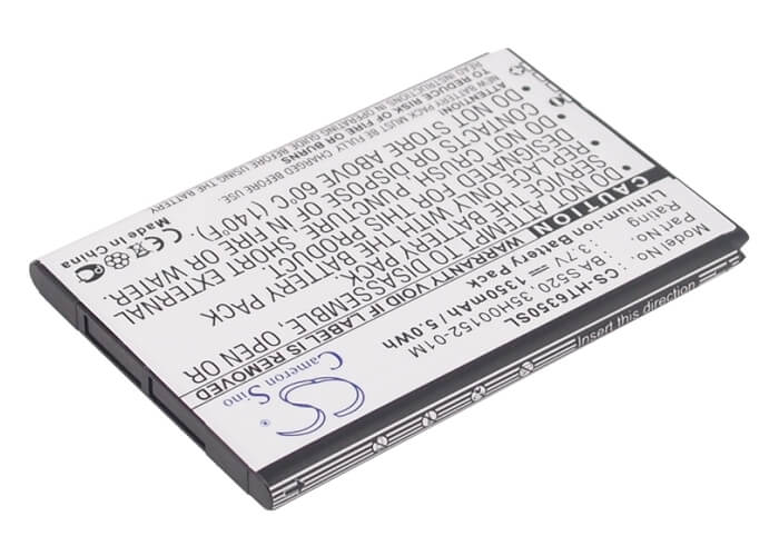 3.7V, 1350mAh, Li-ion Battery fits Htc, Adr6350, Adr6350vw, 4.995Wh