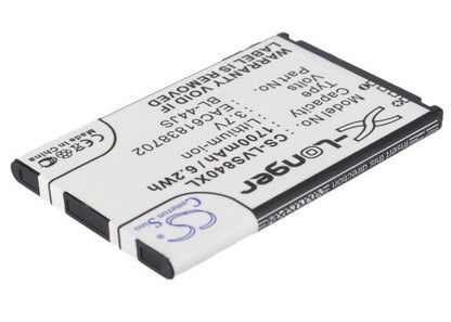 3.7V, 1700mAh, Li-ion Battery fits Lg, Cayman, Lucid, 6.29Wh