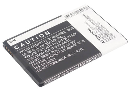3.7V, 1600mAh, Li-ion Battery fits Htc, Adr6350, Adr6350vw, 5.92Wh