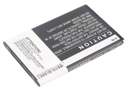 3.7V, 1600mAh, Li-ion Battery fits Verizon, Adr6350, Adr6350vw, 5.92Wh