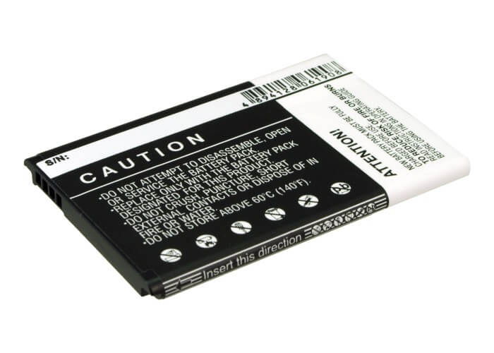 3.7V, 1550mAh, Li-ion Battery fits Blackberry, Curve 9220, Curve 9230, 5.735Wh
