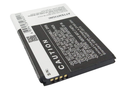 3.7V, 1500mAh, Li-ion Battery fits Htc, Bliss, C510, 5.55Wh