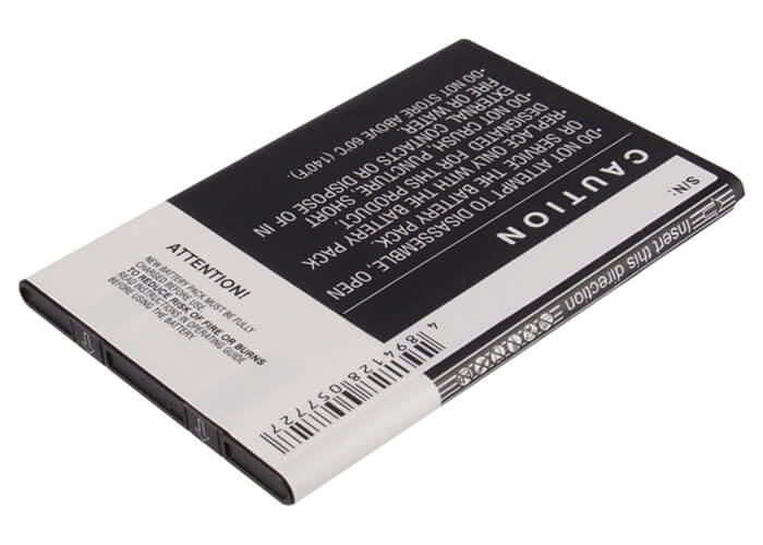 3.7V, 1450mAh, Li-ion Battery fits Blackberry, Bellagio, Bold 9790, 5.365Wh