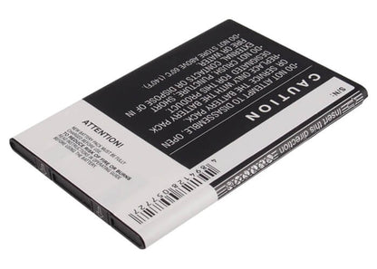 3.7V, 1450mAh, Li-ion Battery fits Blackberry, Bellagio, Bold 9790, 5.365Wh