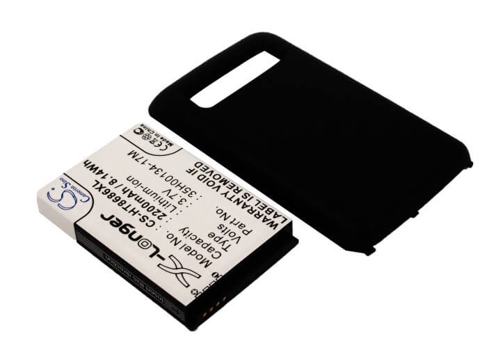 3.7V, 2200mAh, Li-ion Battery fits Htc, 7 Trophy, Spark, 8.14Wh