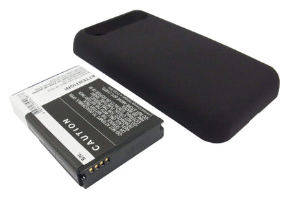 3.7V, 2400mAh, Li-ion Battery fits Htc, Incredible S, Incredible S S710e, 8.88Wh
