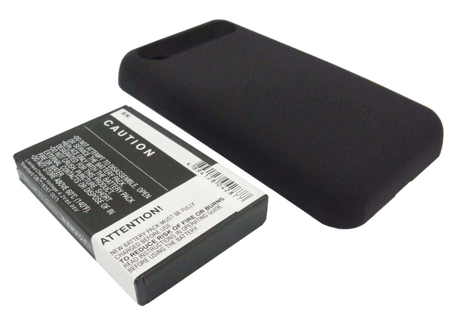 3.7V, 2400mAh, Li-ion Battery fits Htc, Incredible S, Incredible S S710e, 8.88Wh