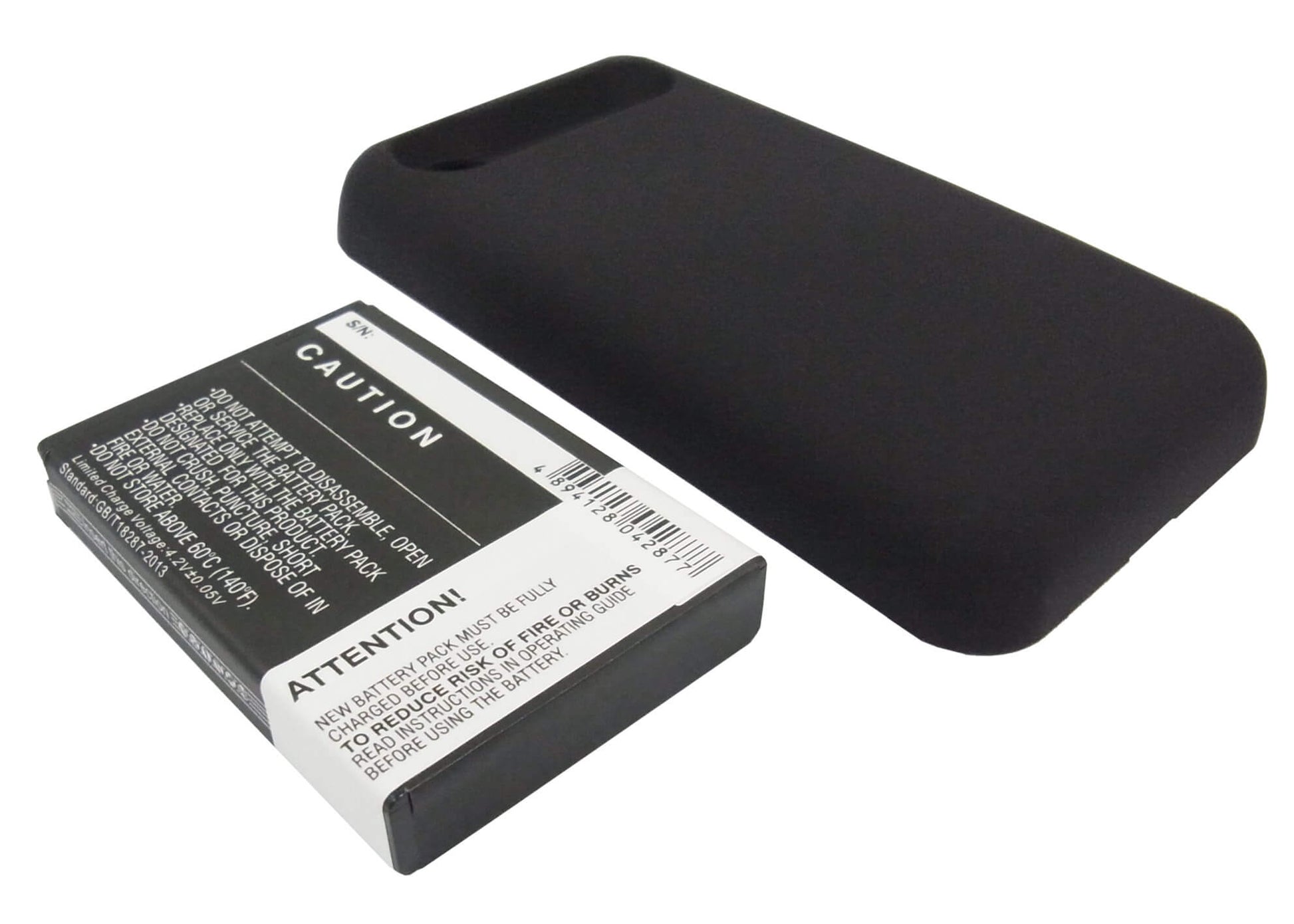 3.7V, 2400mAh, Li-ion Battery fits Htc, Incredible S, Incredible S S710e, 8.88Wh