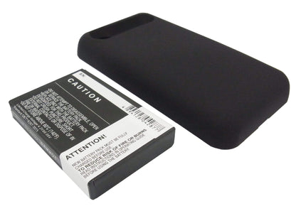 3.7V, 2400mAh, Li-ion Battery fits Htc, Incredible S, Incredible S S710e, 8.88Wh