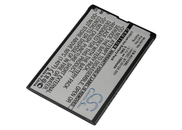 3.7V, 1500mAh, Li-ion Battery fits Viewsonic, V350, 5.55Wh