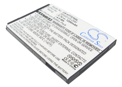 3.7V, 1200mAh, Li-ion Battery fits Htc, 7 Pro, T7576, 4.44Wh