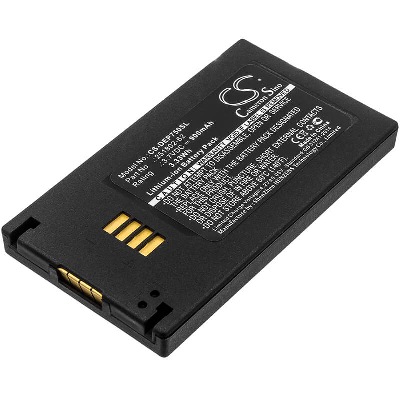 3.7V, 900mAh, Li-ion Battery fits Varta, Easypack 1000, Easypack L, 3.33Wh