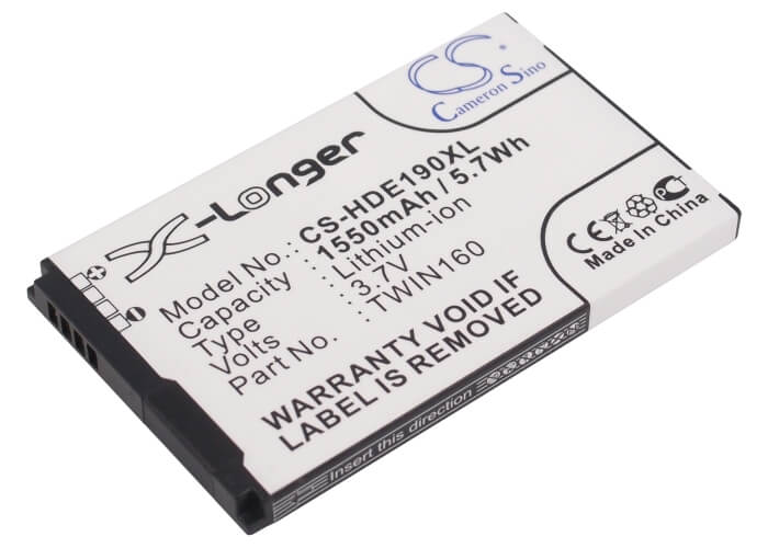 3.7V, 1550mAh, Li-ion Battery fits Google, G3, 5.735Wh