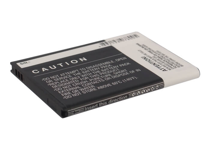 3.7V, 1900mAh, Li-ion Battery fits Boostmobile, Galaxy Prevail 2, Galaxy Prevail Ii, 7.03Wh