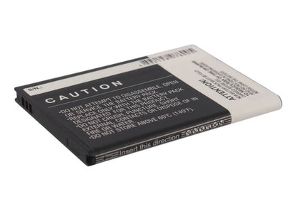 3.7V, 1900mAh, Li-ion Battery fits Samsung, Galaxy Prevail 2, Galaxy Prevail Ii, 7.03Wh