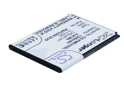 3.7V, 1300mAh, Li-ion Battery fits Prestigio, Multiphone 3350 Duo, 4.81Wh
